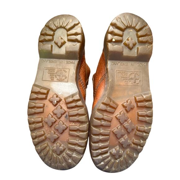 Vintage 90s y2k Made England Dr Martens Docs 8088 Ankle Boots Brown 5 - Picture 5 of 7